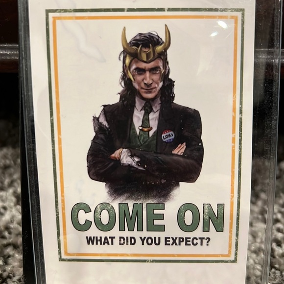 Disney Accessories - Loki, “What did you expect?” Lanyard, NWT